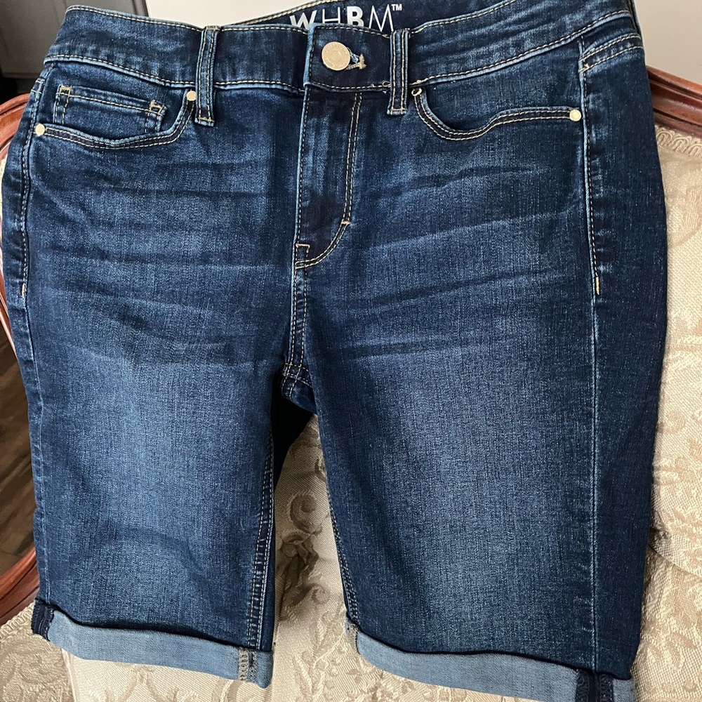 WHBM jean shorts!